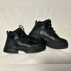 Voyager II Steel Toe Black Style 70927 womens 9 mens 7 work high ankle boot heel